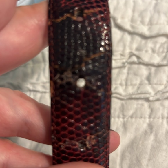 Genuine lizard belt Large/xLarge - Picture 11 of 11